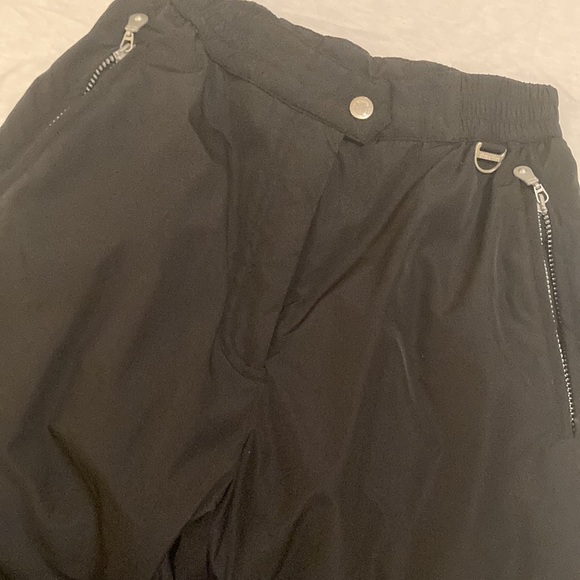 Vintage KAELIN Snow Skin Pant Women’s Size 8 Black Snow Pants Winter Ski Pants - Picture 2 of 13